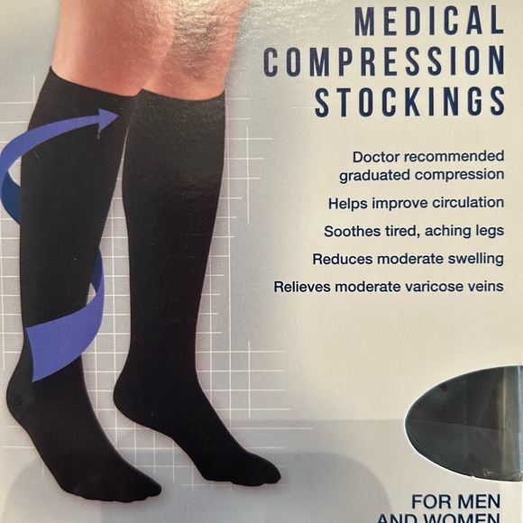 TRUFORM Medical Compression Stockings for M/W - Picture 4 of 7